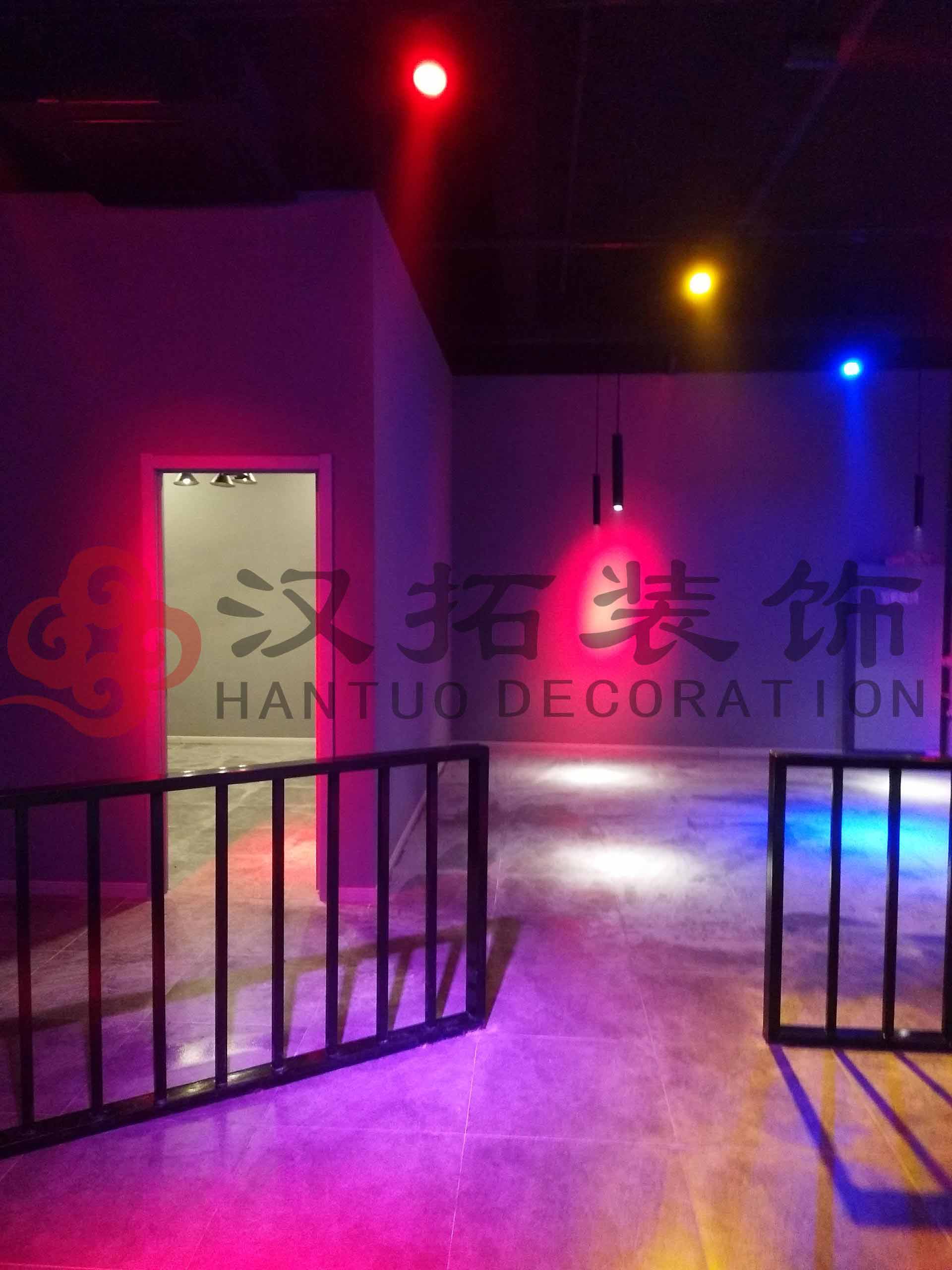 施工進(jìn)行時(shí)——友客音樂烤吧現(xiàn)場(chǎng)燈光效果圖