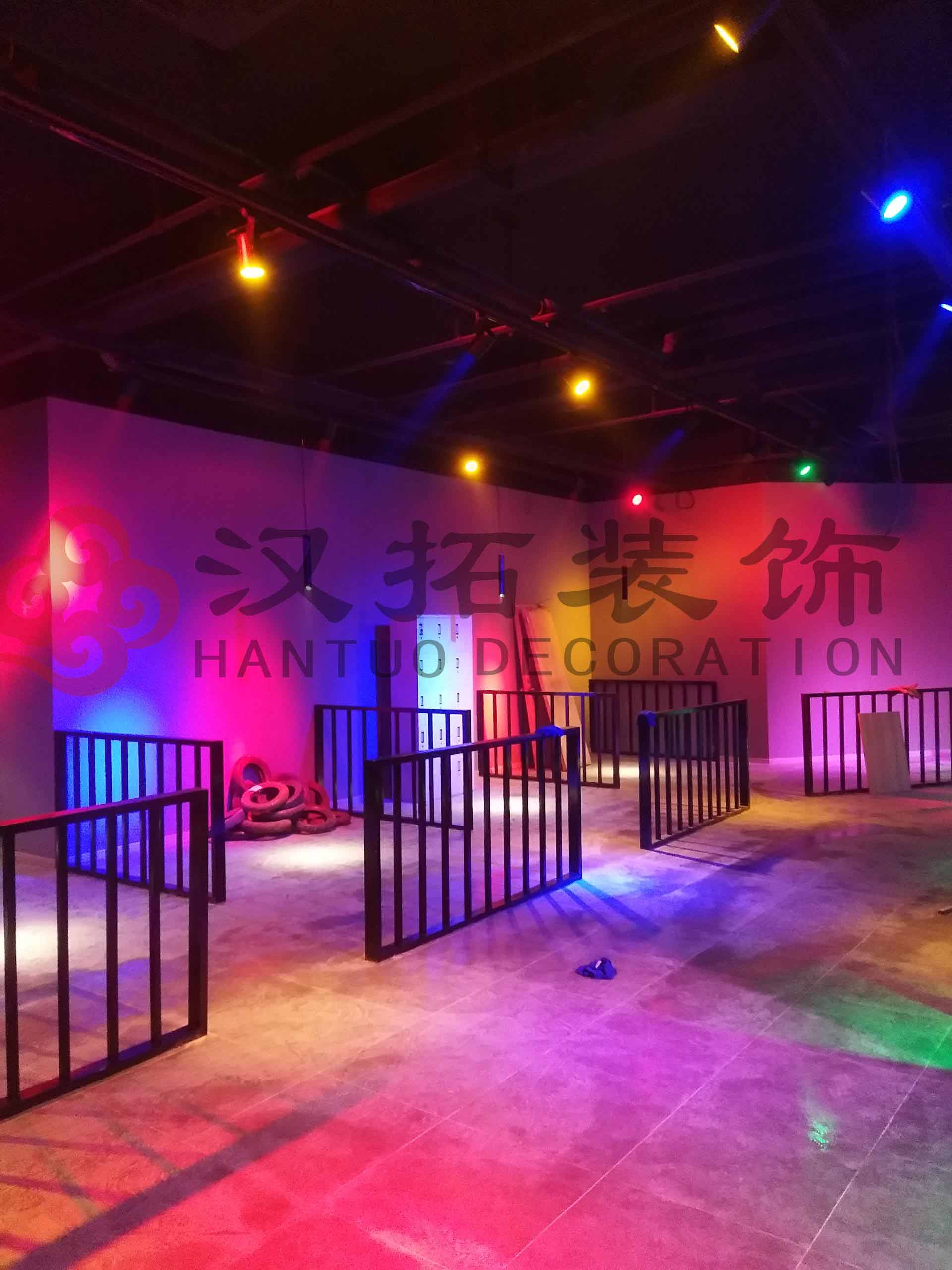 施工進(jìn)行時(shí)——友客音樂烤吧現(xiàn)場(chǎng)燈光效果圖